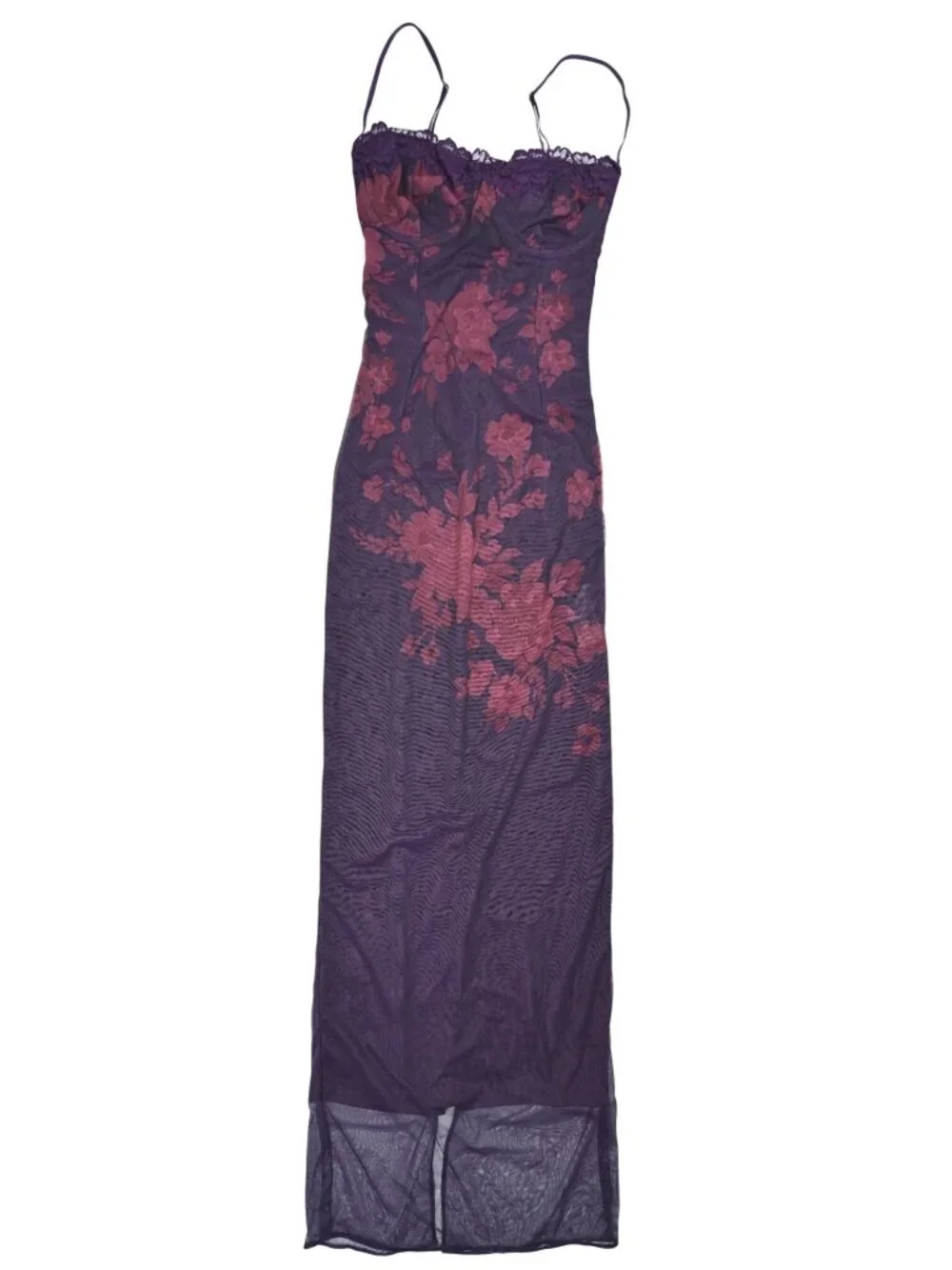 house of cb grape floral print maxi dress Clothing : Maxi Dresses : 'Aiza' Grape Floral Print Maxi Dress